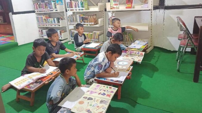 Program literasi buat anak-anak.