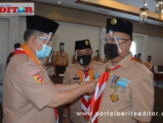 Salah satu kegiatan peringatan Hari Pramuka di Kab. Agam.