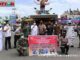 Giat bagi-bagi masker Polres Pariaman.