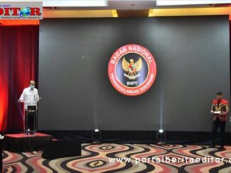 Kepala BNPT, Komjen Pol. Dr. Boy Rafli Amar., M.H. saat meluncurkan BNPT TV Channel.