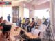 Suasana pendaftaran di KPU Kota Solok.