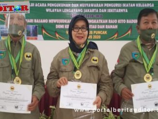 Tokoh IKWAL yang dapat penghargaan.