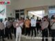 Unjuk rasa di Polres Simalungun.