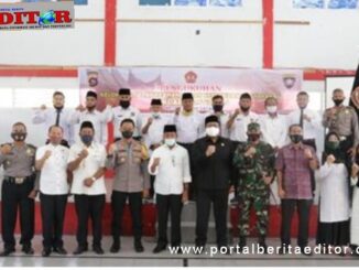 Wakil Bupati bersama Fokorpinda dan Pengurus.