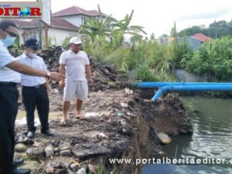 Wako Bukittinggi tinjau pembangunan tahap II normalisasi hulu sungai Batang Agam.