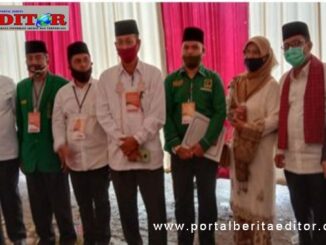 Pasangan Betty Shadiq Pasadigue,Adytiawarman bersama Shadiq Pasadigue dan Pengurus Partai Pengusung