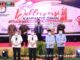 Dua Paslon peserta Pilkada pemilihan Wako - Wawako Bukittinggi yang menghadiri acara deklarasi pilkada badunsanak.