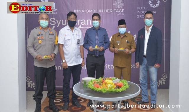 Kapolres Sawahlunto, GM. PT. Bukit Asam, Tbk, Walikota Sawahlunto, Wakil Walikota Sawahlunto, CEO Hotel Indonesia Group.