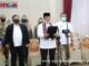 Pembacaan ikrar netralitas ASN oleh Sekdakab Solok.