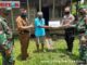Penyerahan bantuan pda HUT TNI ke 75 di Mentawai.