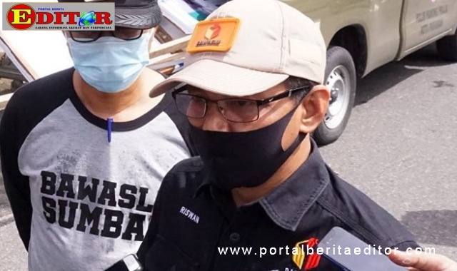 Riswan saat diwawancarai wartawan.