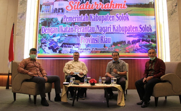 Dialog Pemkab Solok dengan PKKS Prov. Riau.