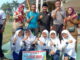 SMP Muhammadiyah 6 Padang saat meraih Juara 1 Lomba Gerak Jalan Tepat Waktu di peringatan Hari Jadi Kota Padang ke-350 Tahun. (Dok. Istimewa)