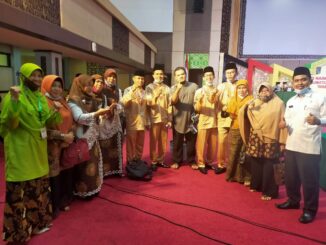 kafilah Payakumbuh yang mewakili Sumbar ke MTQ Nasional yang berhasil menyumbangkan satu emas dan satu perak