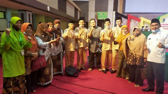 kafilah Payakumbuh yang mewakili Sumbar ke MTQ Nasional yang berhasil menyumbangkan satu emas dan satu perak