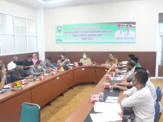 Kunjungan Tim Penilai Kompetensi Dan Transparansi Dana Desa di Kantor Bupati Solok