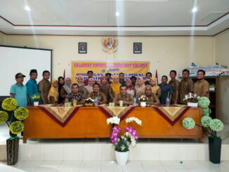 Peserta Bimtek Kehumasan dan protokoler di Nagari Gunuang Malintang
