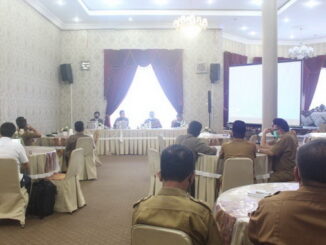 Rakor Monev MCP dan Verifikasi Lapangan Triwulan IV KPK Terhadap Pemkab Solok.