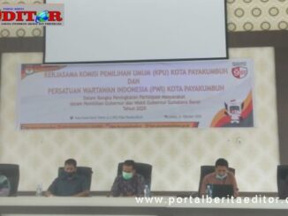 Sosialisasi yang digelar PWI dan KPU Kota Payakumbuh.