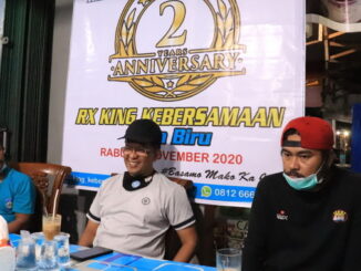 Wawako Payakumbuh Erwin Yunaz hadiri Anniversary club motor RX King kebersamaan kota biru.