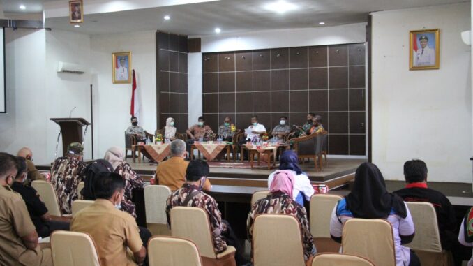 Diskusi persiapan Pilkada 2020 di Kab. Solok.