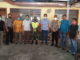 Kapolres Sijunjung AKBP. Andry Kurniawan,S.Ik,MH, didampingi Kasdim 0310 SSD, Mayor Ifantri Ilham foto bersama dengan calon bupati Endre Syaiful.