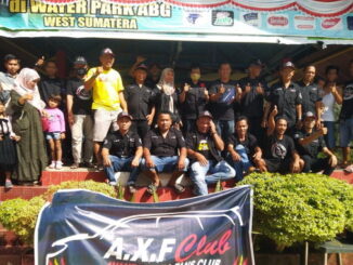 Kopdar AXFC di ABG Water Park Padang.