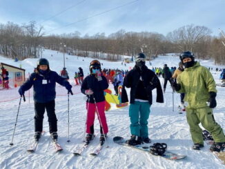 Sky salju di Newyork.