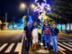 Wali Kota Pariaman Genius Umar Tinjau lampu Taman kota Pariaman.