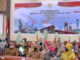Gubernur Sumbar saat mengikuti acara virtual.