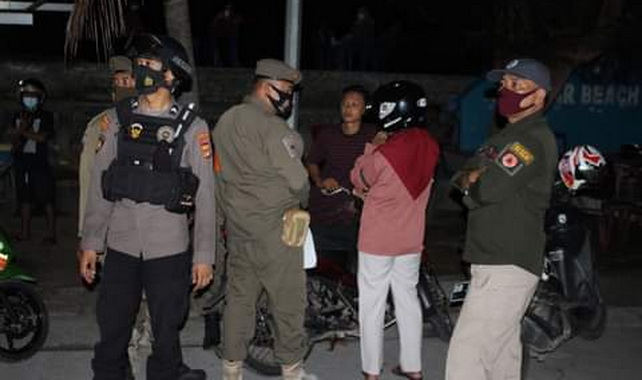 Operasi yustisi di Selayar.