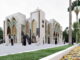 Ini maket Masjid Misbahul Ulum Kampus SMAN-1 Padang Panjang dengan tampilan desain baru
