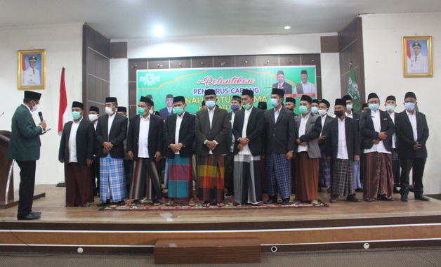 Pelantikan pengurus PCNU Kab. Solok.