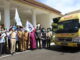 Pelepasan mobil bantuan ACT Sumbar.