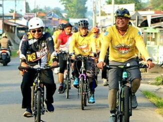 Pemko Payakumbuh galakkan bersepeda ke kantor.