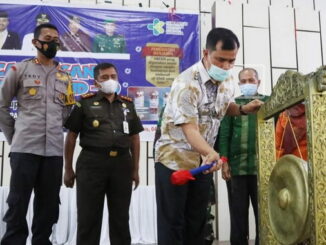 Pencanangan vaksinasi Sinovac di Solok Selatan.