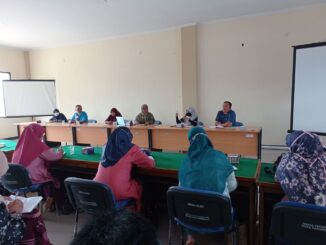 Rapat bersama kepala sekolah tahfidz.