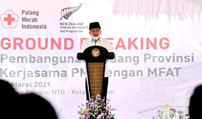 Ketua PMI M. Jusuf Kalla.