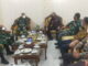 Kunjungan Wagub Audy Joinaldy ke Korem Wirabaraja.