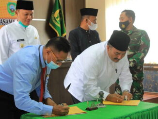 Penandatanganan nota kesepahaman.