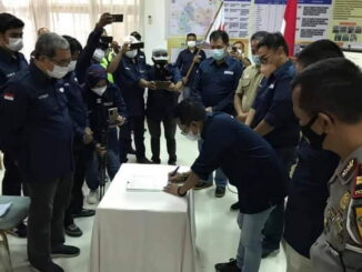 Pengukuhan pengurus IOC Tanah Datar.