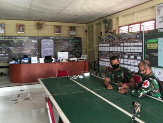 Posko dan Timkes kodim 0319-Mentawai satgas TMMD ke -110.