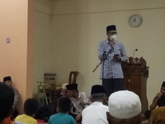 Safari Kamtibmas di Mesjid Syeh M Daud,Jorong Mudiak Simpang, Nagari Simpang Kecamatan Simpati.