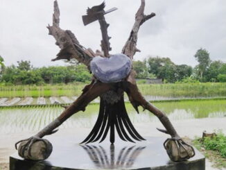 Salah satu karya yang dpamerkan.