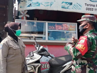 Sosialisasi prokes di Sikakap.