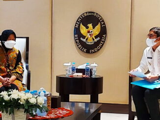 Walikota Sawahlunto dan Menteri Sosial Republik Indonesia.