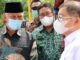 Gubernur Mahyeldi bersama Menteri PPN-Bappenas saat meninjau kawasan Sitinjau Laut.