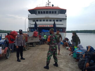 Penegakan disipilin protokol kesehatan kapal Ambu- Ambu.