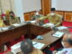 Rakor perencanaan kegiatan Tour de PDRI di ruang rapat Gubernuran.