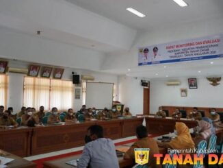 Rapat Monotoring dan Evaluasi Kegiatan Triwulan I Tahun Anggaran 2021
